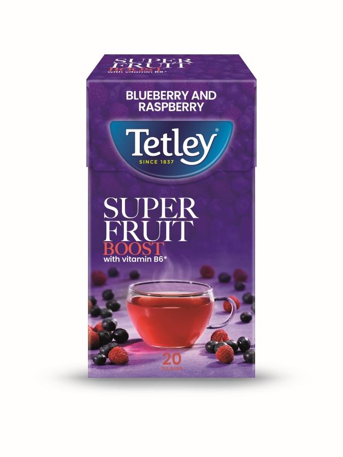 Tetley Super Fruits Boost Berries Tea Bags