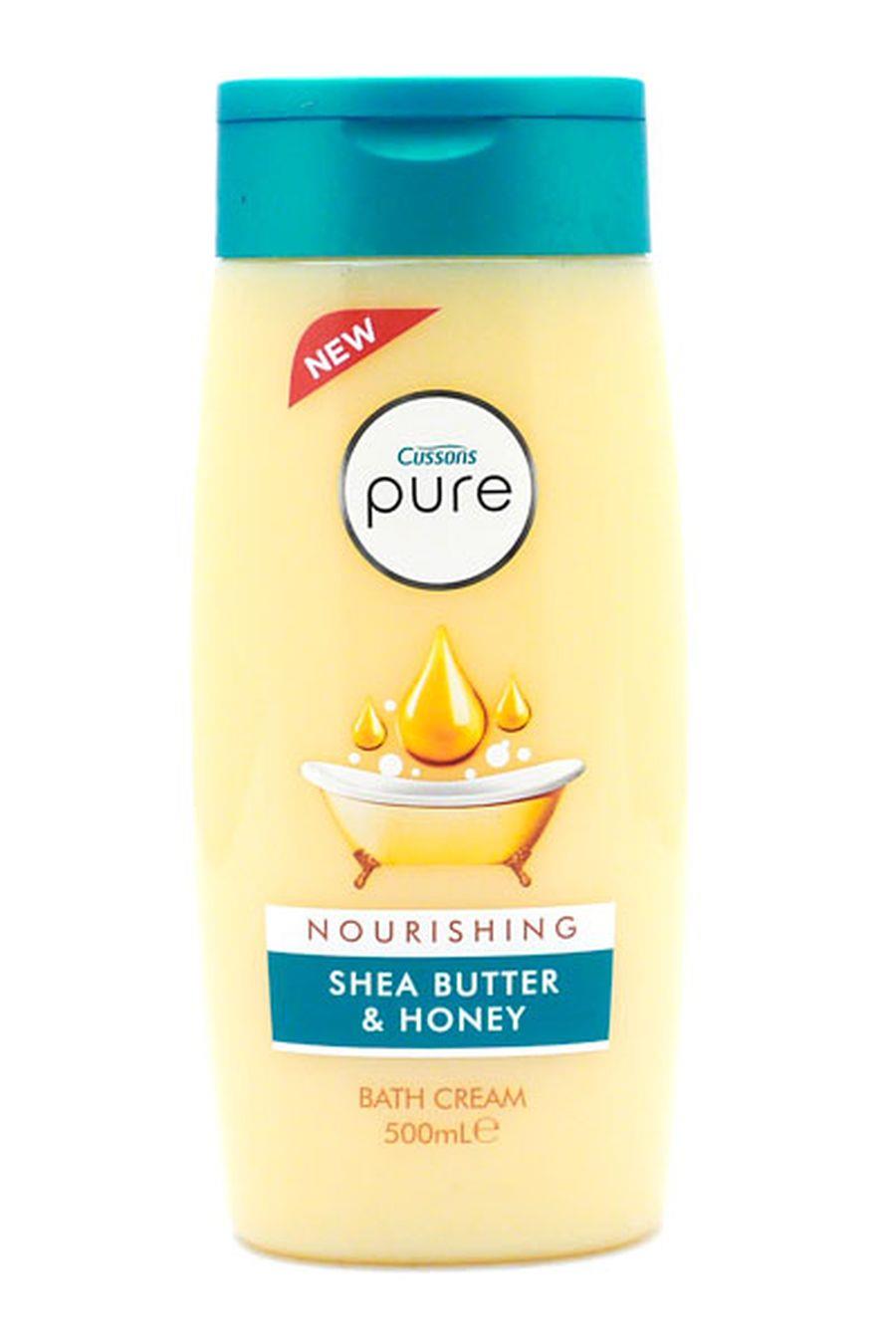 Cussons Pure Relaxing Bath Cream Shea Butter & HOney 500ml