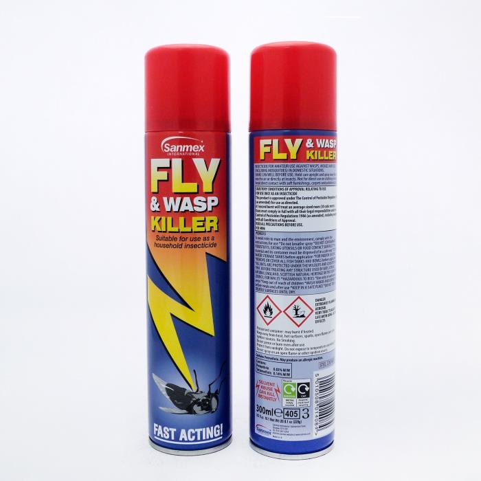 Sanmex Fly & Wasp Killer 300ml