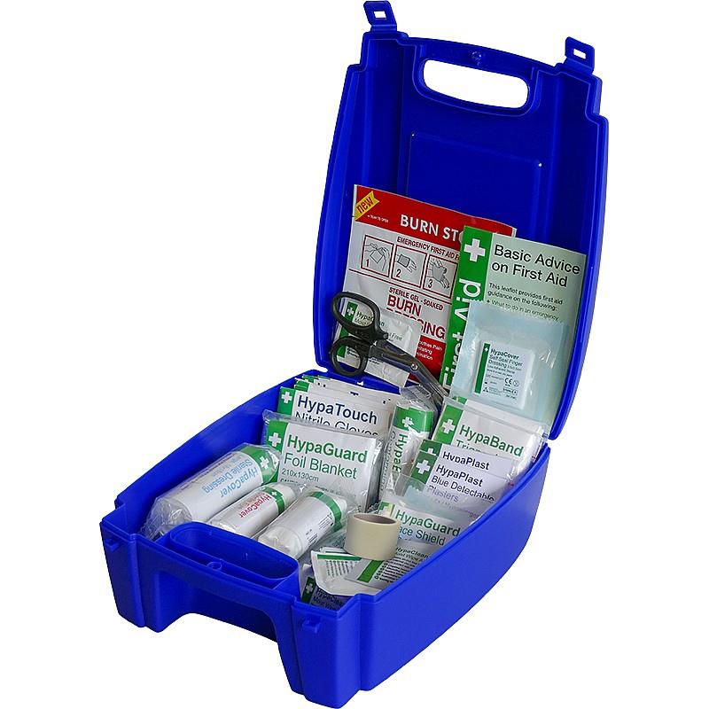 Evolution Small Catering First Aid Kit Blue Case