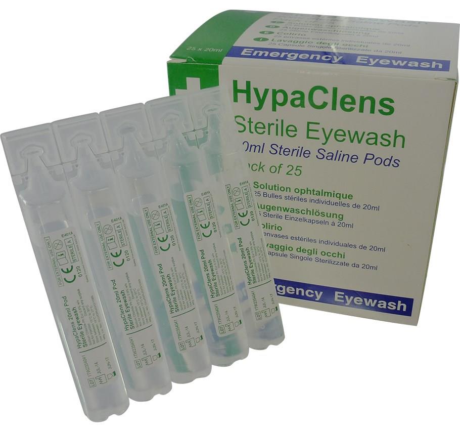 HypaClens Sterile Eyewash Pods