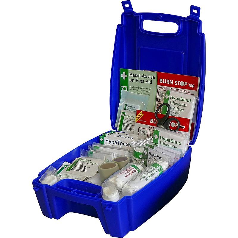 Evolution Medium Catering First Aid Kit Blue Case