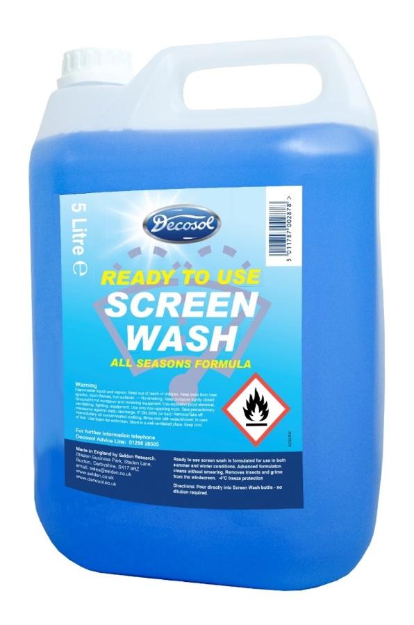 Decosol Screen Wash 5ltr