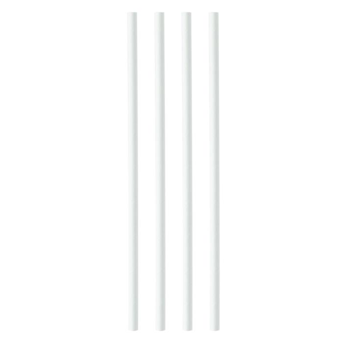 White Paper Straws 200mm