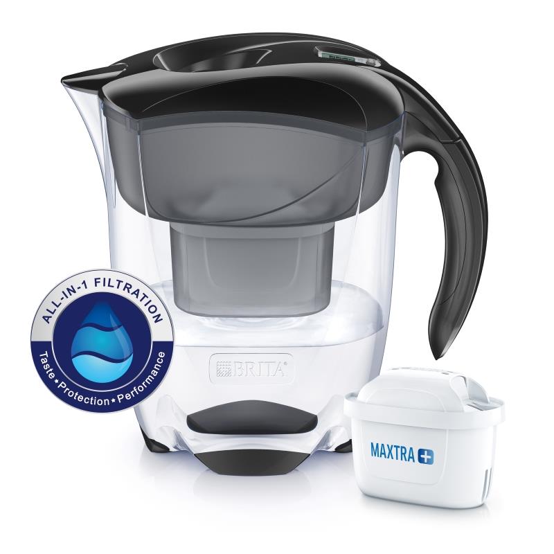 Brita Elemaris XL Black Water Filter Jug 3.5ltr CPD Direct