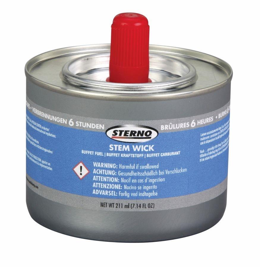Sterno Stem Wick Liquid Chafing Fuel With Wick 6 Hour
