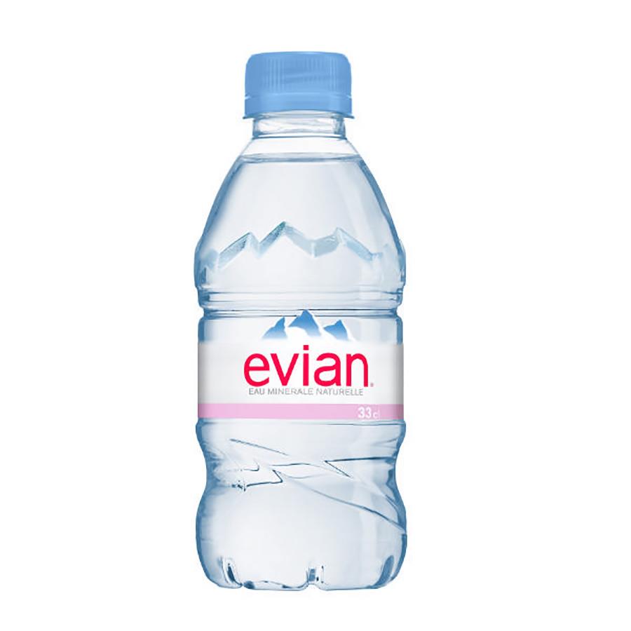 evian french mineral water, spring water, hydration, filtered water, natural, still water 