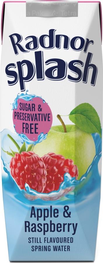 Radnor Splash Apple & Raspberry Flavoured Water 250ml