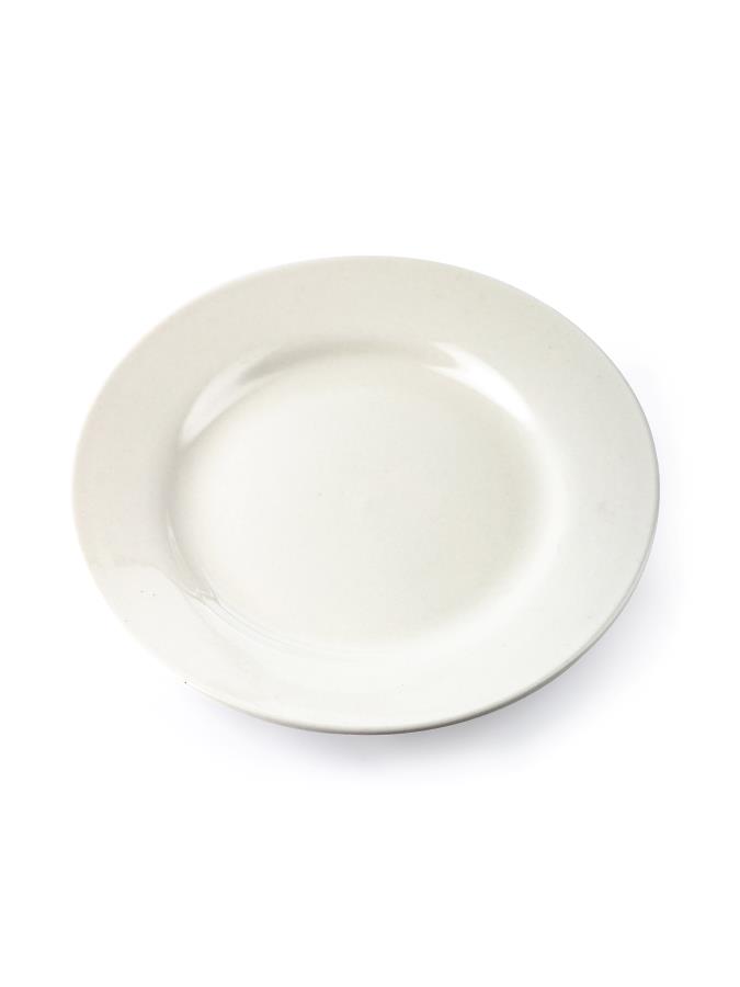 Wide Rimmed Plate 17cm