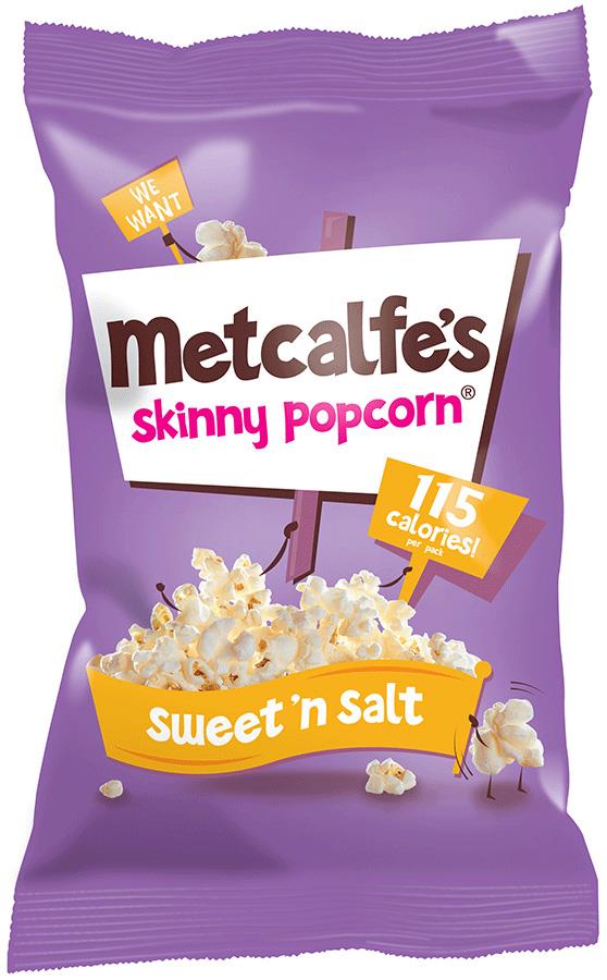 Metcalfes Sweet and Salted Popcorn 20g x 24