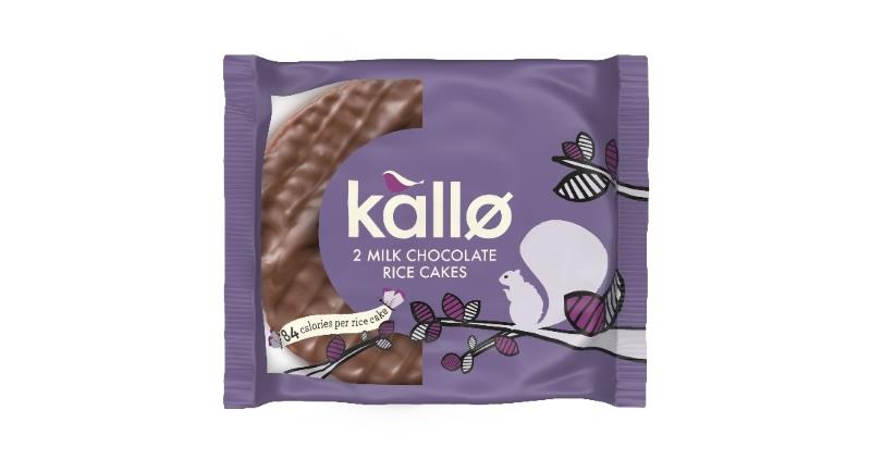 Kallo Milk Chocolate Rice Cakes