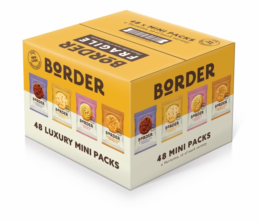 Border Biscuits Mini Packs 48's