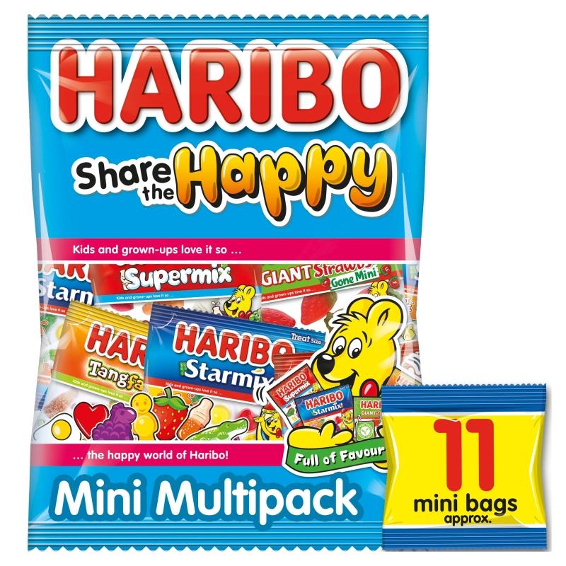 Haribo Share The Happy Mini Bag Multipack