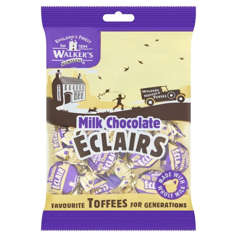 Walkers Milk Chocolate Eclairs 12 x 150g