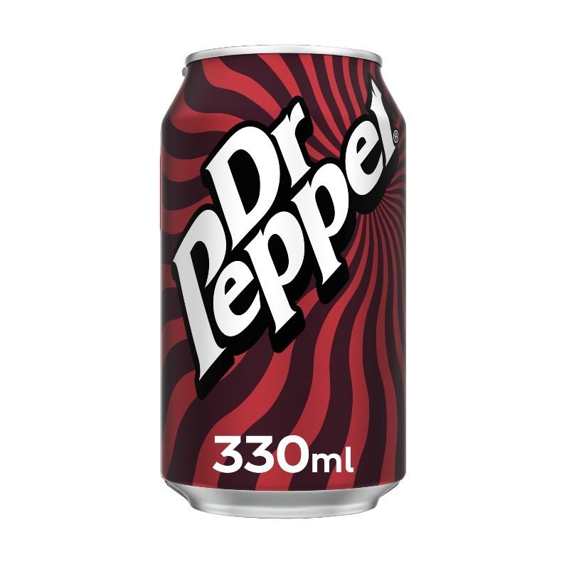 Buy Dr Pepper Can 24 x 330ml