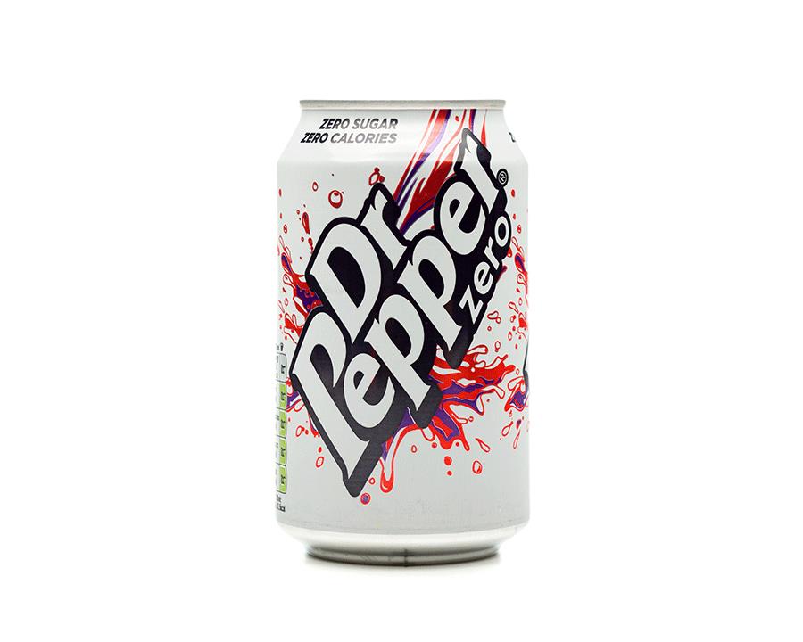Dr Pepper Zero Cans 330ml