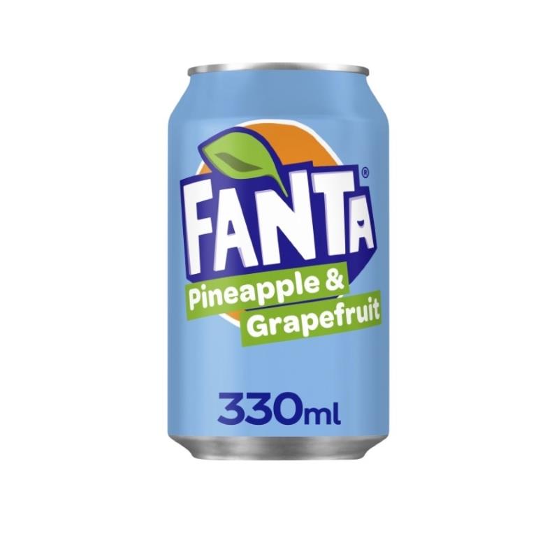 Fanta Pineapple & Grapefruit Cans 330ml