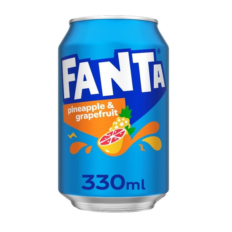 Fanta Pineapple & Grapefruit Cans 330ml