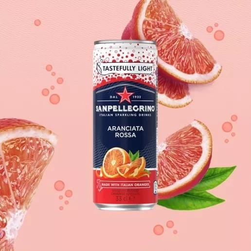 Sanpellegrino Blood Orange Sparkling Beverage 330ml