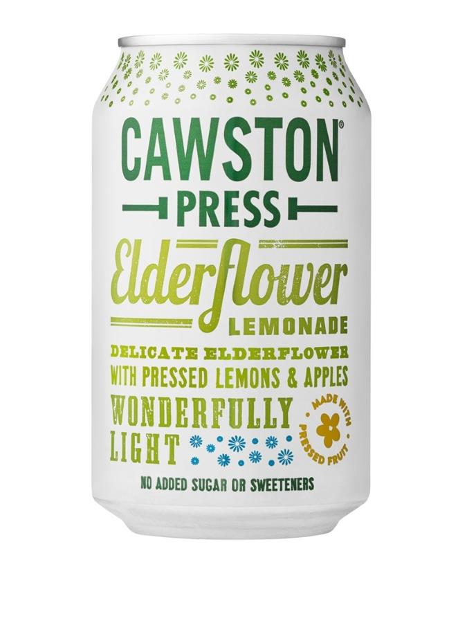 Cawston Press Sparkling Elderflower Lemonade 330ml