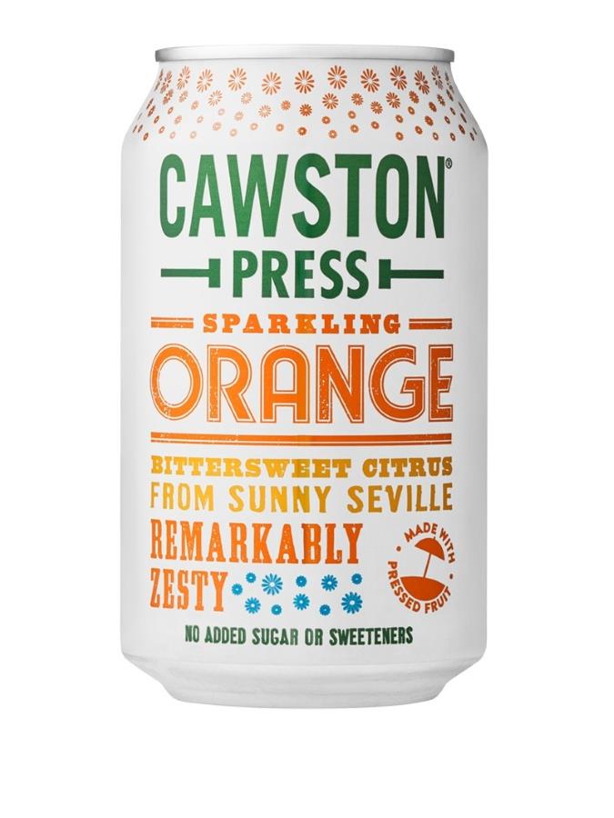 Cawston Press Sparkling Orange 330ml
