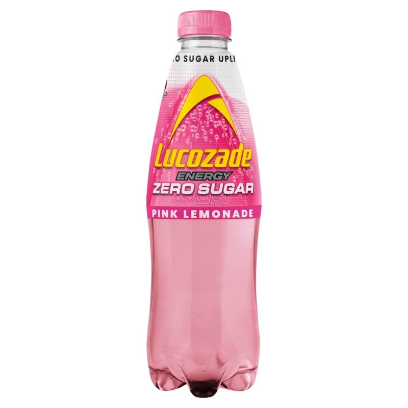 Lucozade Pink Lemonade Zero 500ml