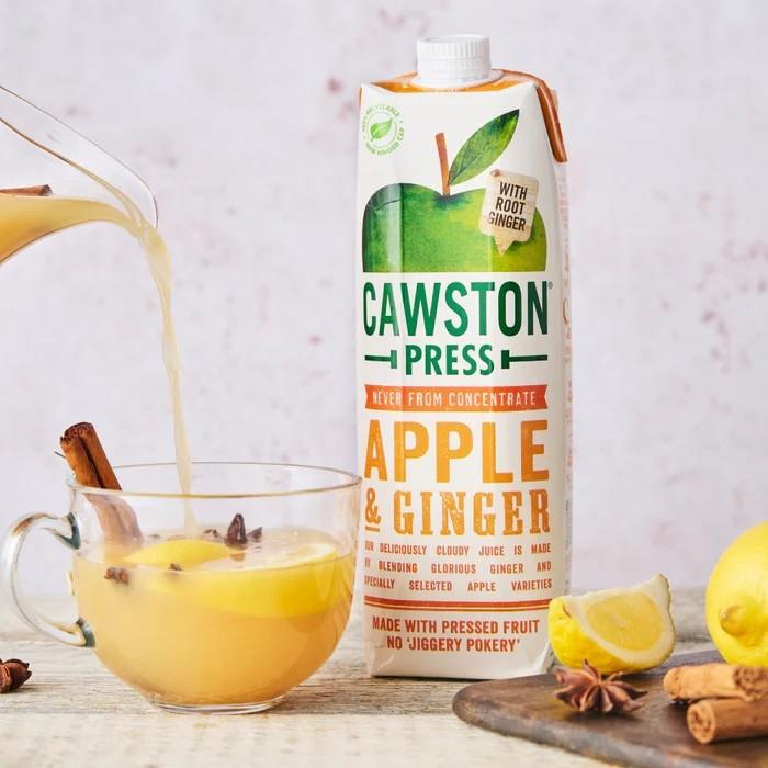 Cawston Press Apple & Ginger Juice 1ltr