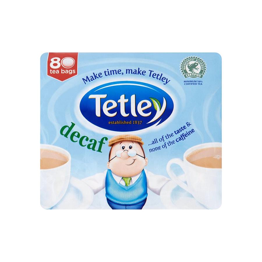 Tetley Decaf Tea Bags 80's
