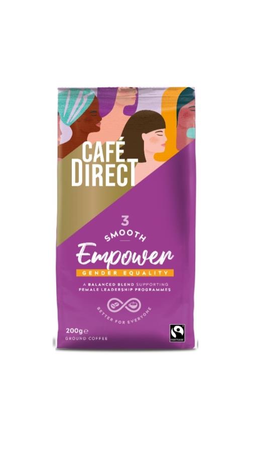 cafe direct, fairtrade medium roast coffee, arabica, smooth roast coffee, silky smooth 