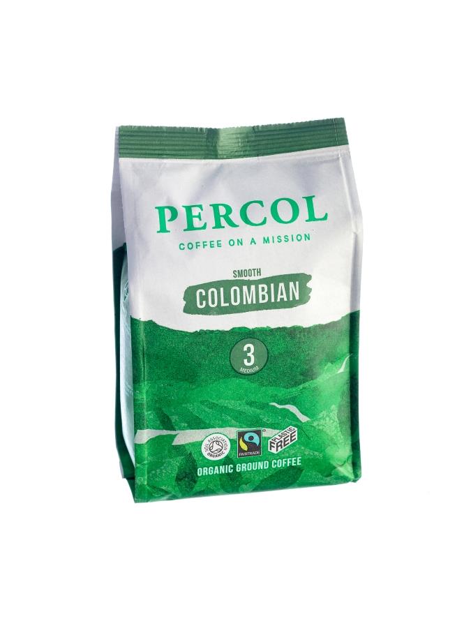 Percol Fairtrade Organic Americano Ground Coffee 200g CPD Direct