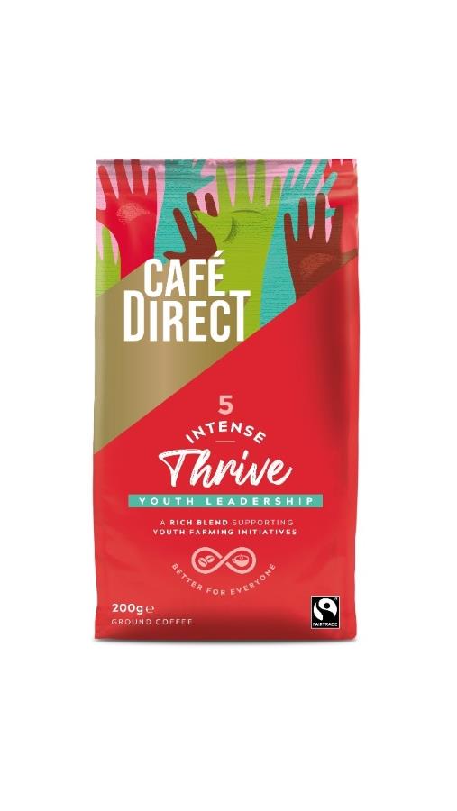 cafedirect, fairtrade, rich ground coffee, intense,