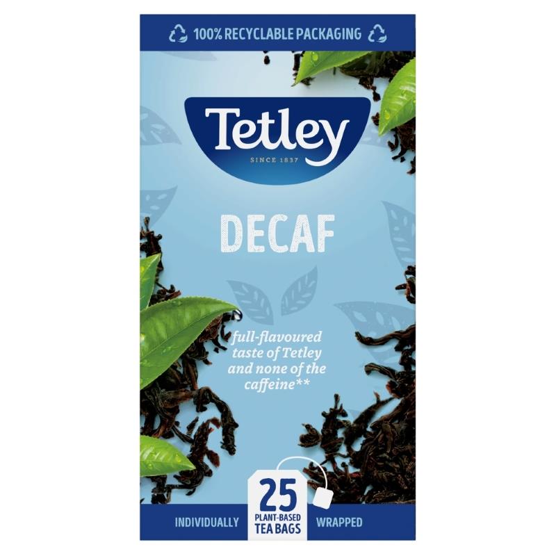 Tetley Decaf Tea Bags 25’s
