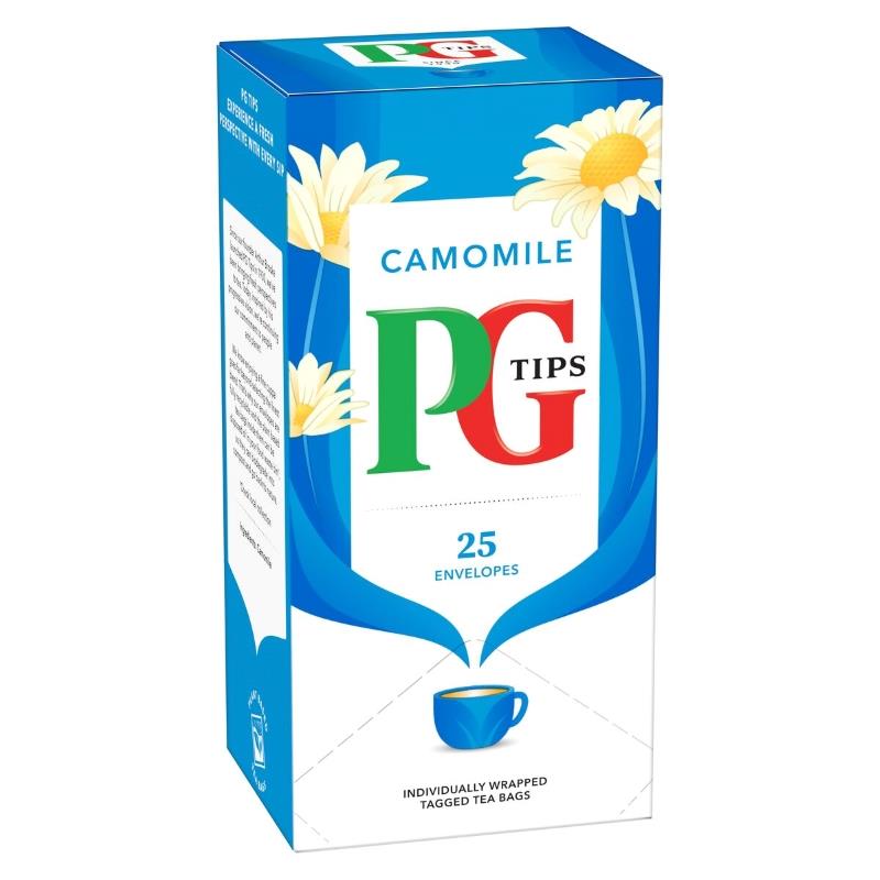 PG Tips Camomile Envelope Tea Bags 25's