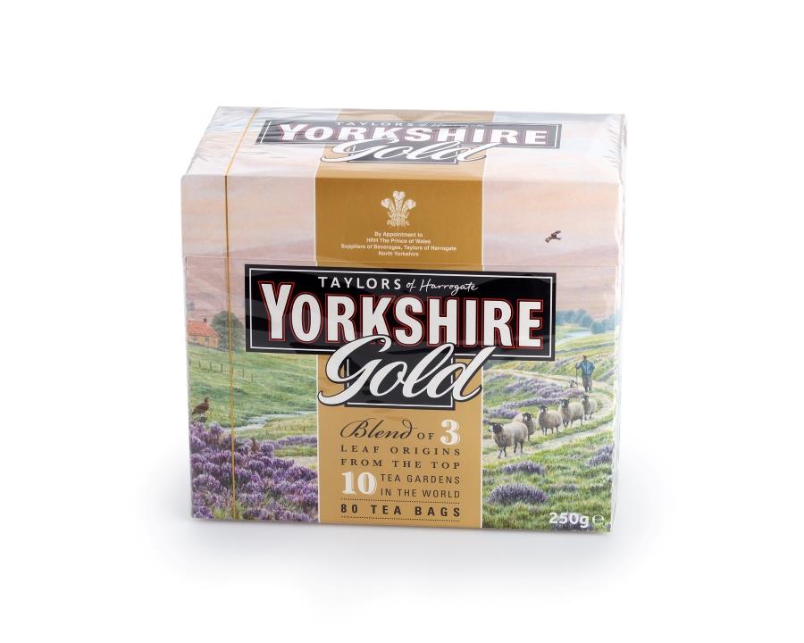 Yorkshire Tea Gold Tea Bags 80's
