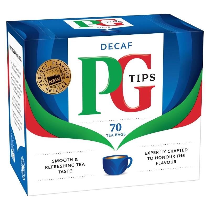 PG Tips Decaf Tea Bags 70's