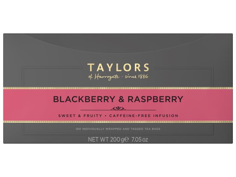Taylors Of Harrogate Blackberry & Raspberry Tea Infusion 100's