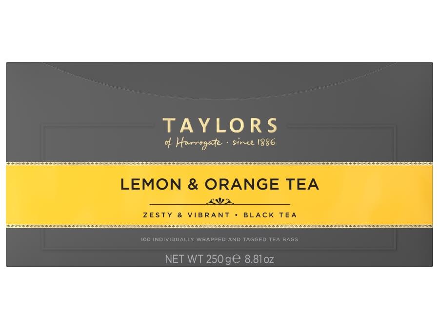 Taylors Of Harrogate Lemon & Orange Tea Bags 100's