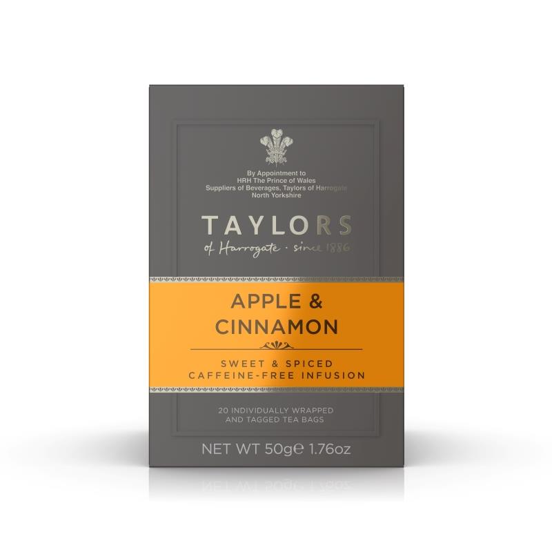 Taylors Of Harrogate Apple & Cinnamon Tea Bags 20's