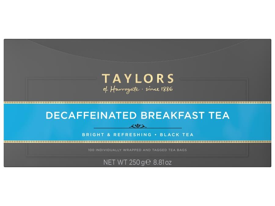 Taylors Of Harrogate Decaf Breakfast Tea 100's