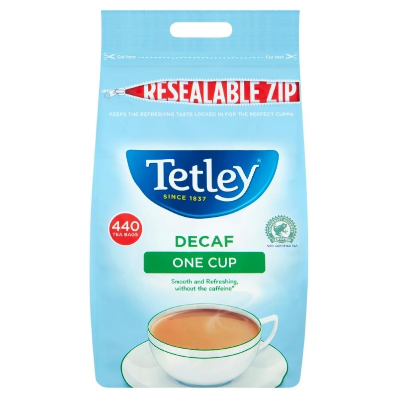 Tetley One Cup Decaf Tea Bags 440's