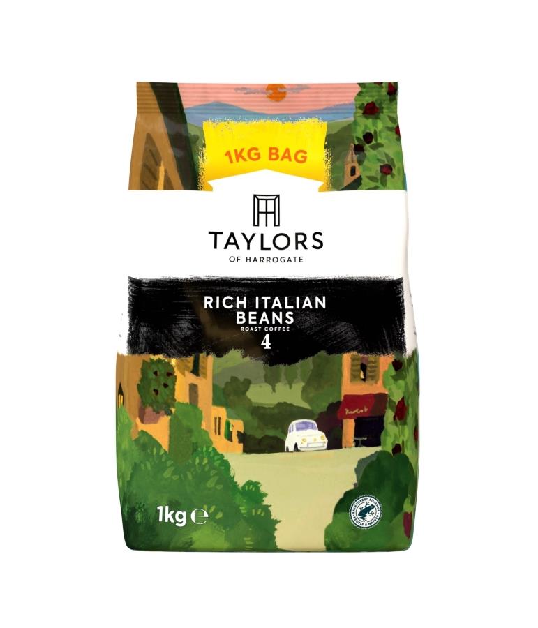 Taylors Rich Italian Coffee Beans 1kg