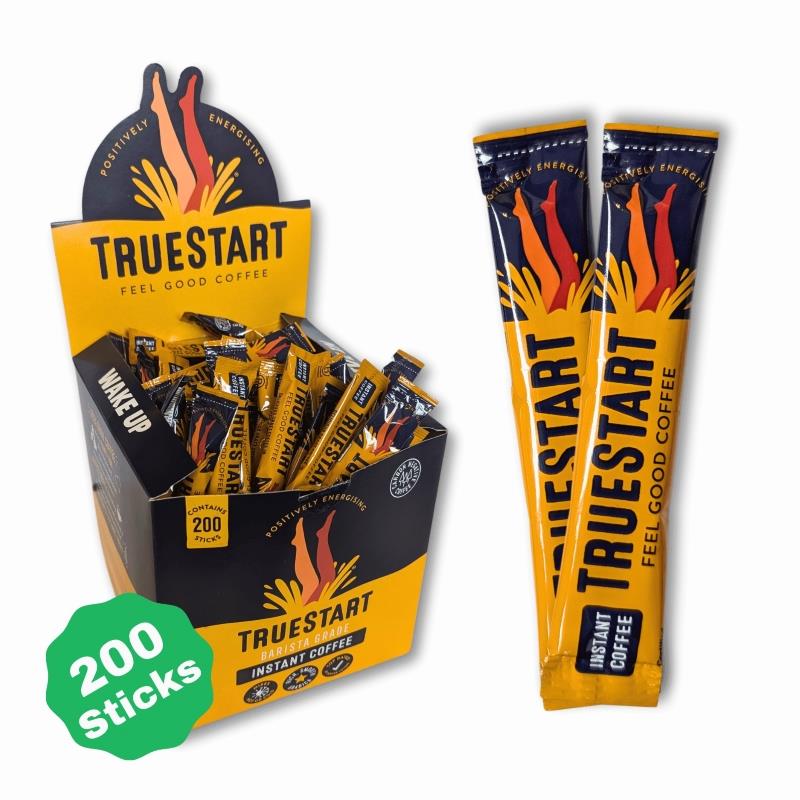 TrueStart Barista Grade Coffee Sticks 200’s