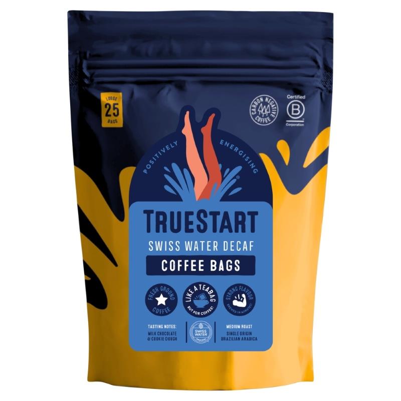 TrueStart Swiss Water Decaf Coffee Bags 25’s