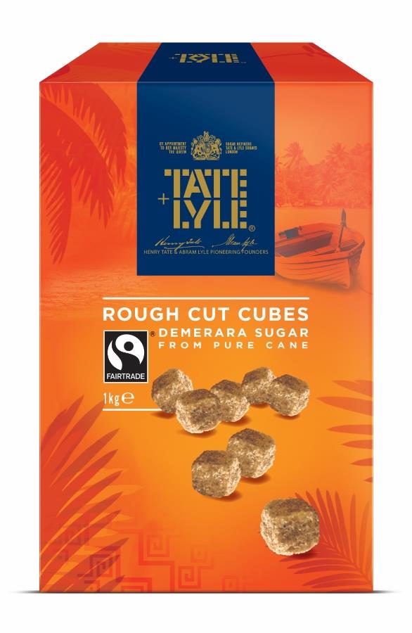 tate and lyle, brown sugar cubes, brand, ethically sourced, hot drinks, demerara 