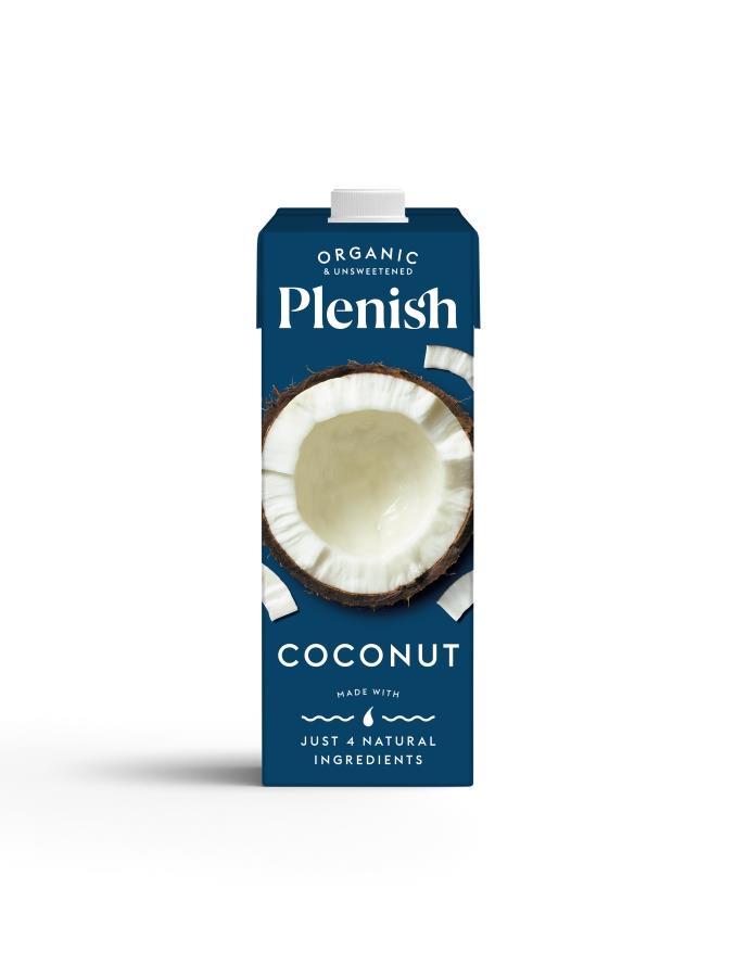 Plenish Organic Unsweetened Coconut Drink 1ltr