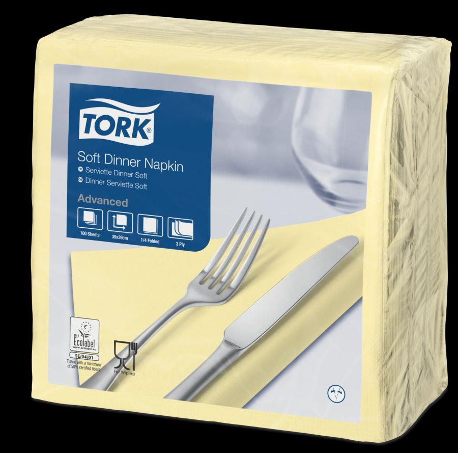 Tork Napkins - Champagne - 39cm 3ply