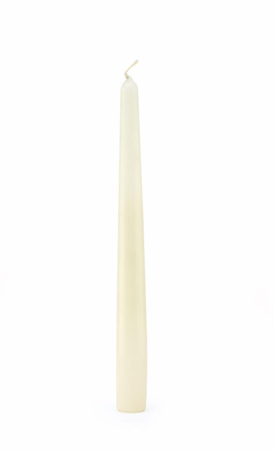 Ivory Tapered Candles Ivory 10"