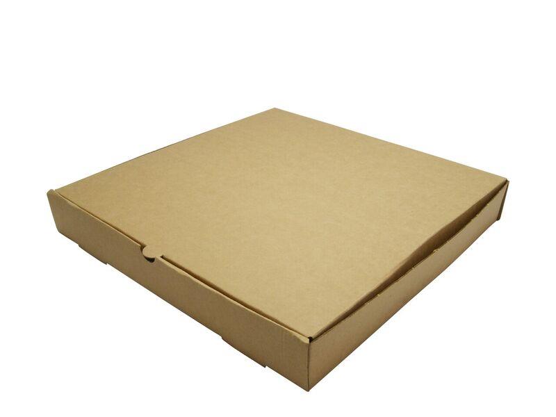 Vegware Brown Kraft Pizza Box - 12"