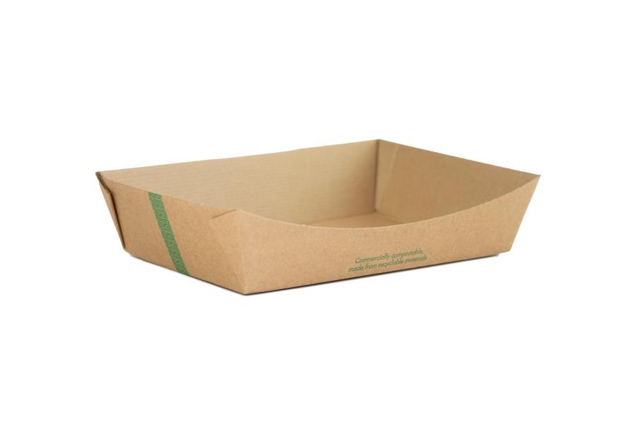 Microflute Food Tray 8" x 6"