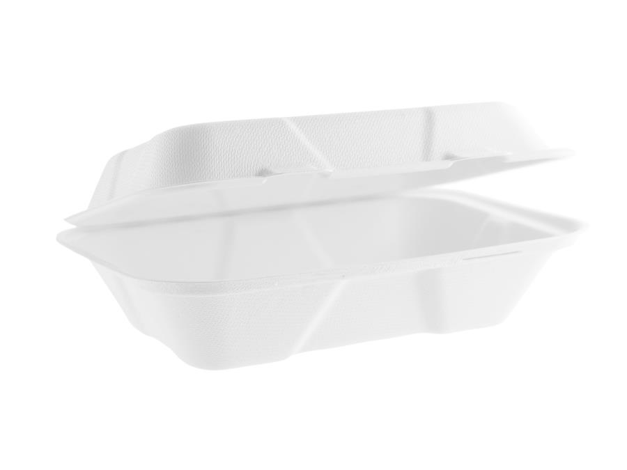 Vegware Large Moulded Fibre Clamshell 9" x 6"